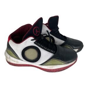 Air Jordan 2010 Black Varsity Red 387358-061 Size 13